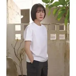 스노우피크어패럴 클래식 우븐 여성 반팔 티셔츠 S25MWTTS17 White 469101