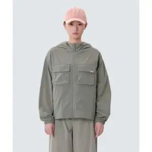 스노우피크어패럴 루트 여성 포켓 바람막이 S25MWRWB61 Light Khaki 469669