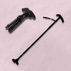 길이조절지팡이 랜턴 효도 지팡이 5단 접이식 노인지팡이 DD-11596