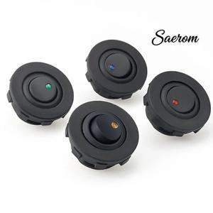 ON/OFF 라운드 로커 토글 LED 스위치 자동차 대시보드 보트 단추 3 핀 12V 20A