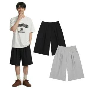 [행텐주니어][모다부평]행텐주니어 핀턱 6부 버뮤다 와이드팬츠/14570-037-404-31_BP_BP