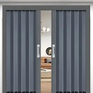 자바라문 슬라이딩도어 접이식 장치 프레임 홀딩도어