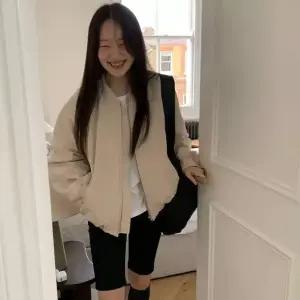 루타꽁몰 여사친 야구 잠바 자켓 노칼라 야상 HO1