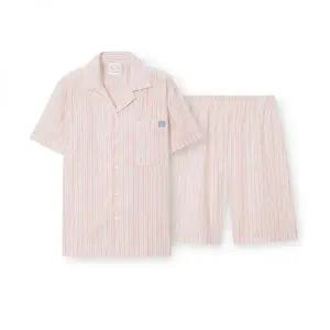 ORCITE 남성 H143 제퍼 반소매 파자마 세트 108875