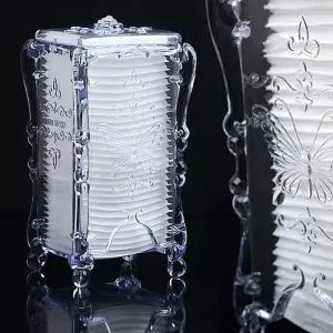 [에스에스_62]투명 화장솜케이스 화장솜 솜케이스 화장솜통