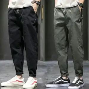 [에스에스_63]허리밴딩 골프 배기바지 면바지 IS-PA04