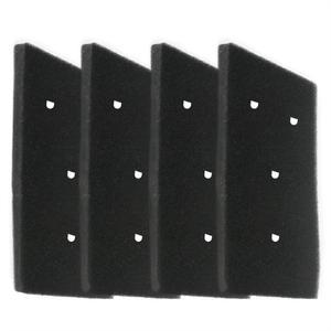 Bauknecht Privileg 월풀 HX 481010716911 건조기 필터, 재사용 가능 농축 스폰지 4 개