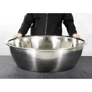 대형 스텐 다라 김치 양푼 다라이 그레이드 김장 외경