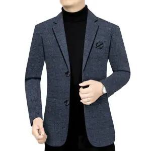 남친 캐주얼 싱글 서트 정장자켓 자켓 봄가을 정장 슬림 아우터 평상복 코트 유행3