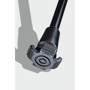 Ergocap 울트라라이트 목발 / 케인 고무 팁 - 지팡이 목발용 교체 풋 패드 발 발목 관절 관절을 모방하도록 설계된 안정적인 포 포인트 (1 유닛-유니버설)