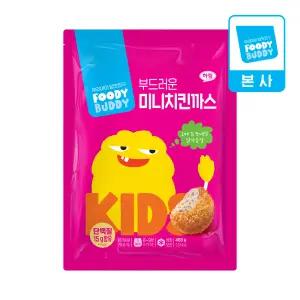 어린이용 푸디버디 부드러운 미니치킨까스 480g
