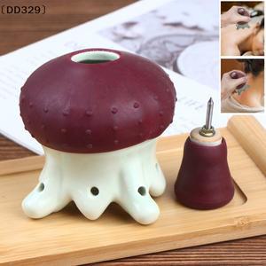 머리 지압 뜸 따뜻한 바디 침술 경락 마사지 두통 완화 건강 촉진 세라믹 버너 DD329