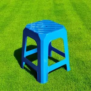 슈마켓 심플 사각의자 블루 목욕의자 회전의자 팔걸이의자 사각의자