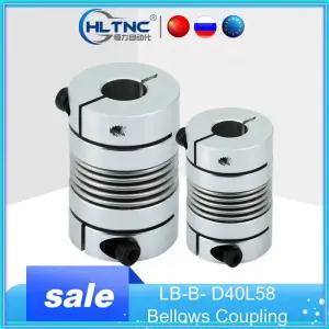 후렉시블조인트 LB-B- D40L58 벨로우즈 커플 링 알루미늄 합금 인코더 스텝 서보 모터 나사 스프링