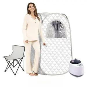 사우나 홈사우나 간이 이동식 스파 찜질방 1인 접이식 스팀