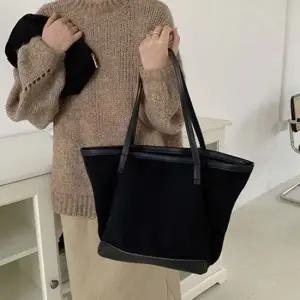 여성 캔버스 소재 에코 천가방 케쥬얼 데일리 숄더백