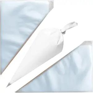 HYCSC 배관 가방 - 10인치 일회용 싱 프로스팅용 장식 페이스트리 케이크 및 쿠키 적합 200 PCS