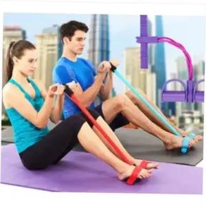 운동매트 쿨샵 홈트레이닝 전신운동 튜빙밴드 복근운동 밴드