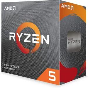 AMD Ryzen 5 3600 6코어 12스레드 잠금 해제 데스크톱 프로세서 레이스 스텔스 쿨러 포함