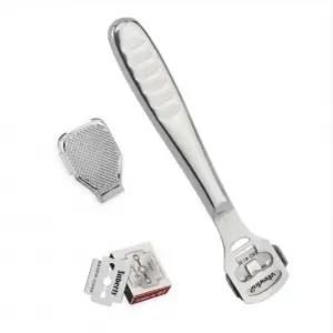 홈케어 발각질제거 콘커터 세트 뒤꿈치 굳은살 제거기 스테인리스 풋파일