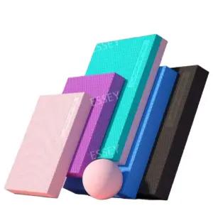 헬스 사각 패드 매트 두꺼운 블록 쿠션 운동 밸런스 홈트 훈련 보드 요가 고밀도 피트니스