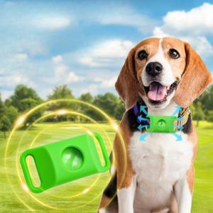 강아지용 천연 벼룩 및 진드기 퇴치 펜던트, 원사이즈, 녹색 애완동물 액세서리, 고양이 목걸이