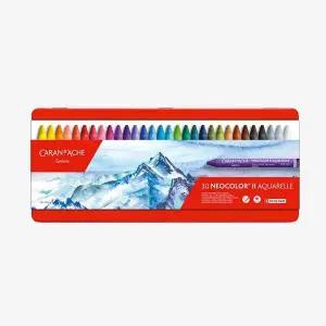 까렌다쉬 수성크레용 NEOCOLOR2 30색 네오칼라