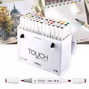 신한 터치 트윈 브러쉬 마카세트 48색