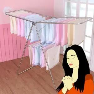 옷건조 무거운 옷도 매우 잘 건조해주는 빨래건조대