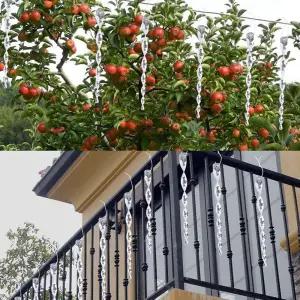 새 방지 막대 야생 동물 퇴치 빛반사 세트 6개 조류퇴치 빛반사 새쫓기