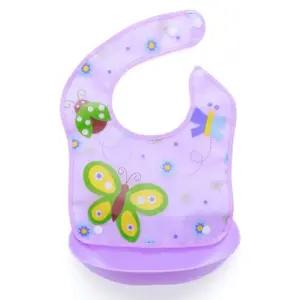 아기 유아 간편 사용 받침대 분리 턱받이 선택 나비