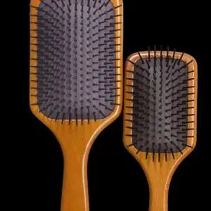 우드빗 쿠션빗 두피 마사지 빗