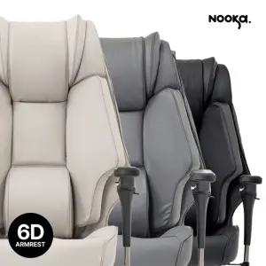 누카 커스텀체어 L900-PRO 시그니처 컴퓨터의자 게이밍 사무용 사무실 PC방 6D 가죽