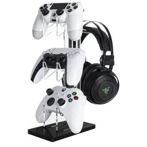 PC방 게임기거치대 조이패드 스탠드 컨트롤러 헤드셋 핸들 받침대 조이스틱 게임장 오락실