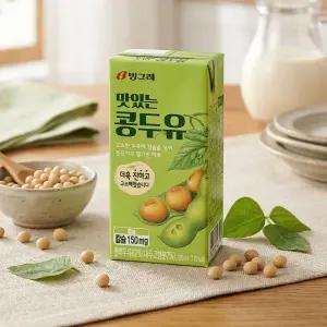 빙그레 맛있는 콩두유 200ml 24팩