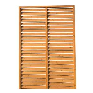 나무 파티션 정원 마당 가리개 식물 담장 가벽 발코니