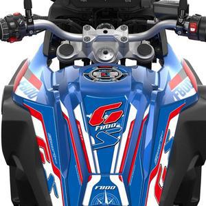 BMW F800GS F 800 GS 2024 2025용 오토바이 데칼 액세서리 3D 젤 연료 탱크 패드 쉘 페인트 보호 스티커 키