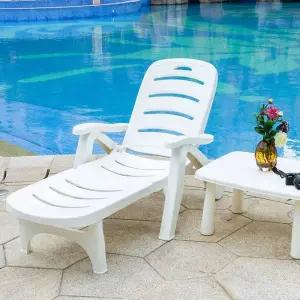 야외 썬베드 태닝 호텔 접이식 펜션 비치의자 썬텐