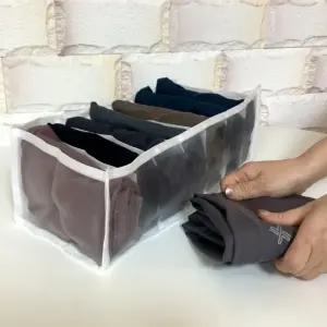 고퀄리티   메쉬 7칸 중형 칸막이 서랍 옷정리트레이