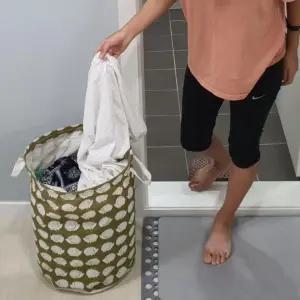 고퀄리티   바스켓 고슴도치 빨래 바구니 장난감 인형 보관함 패브릭 린넨 정리함