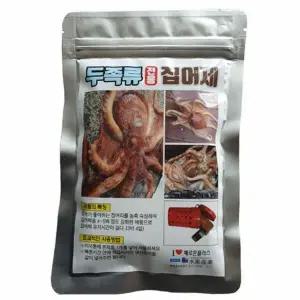 문어 쭈꾸미 미끼 집어용 밑밥 낚시 통발 채집제