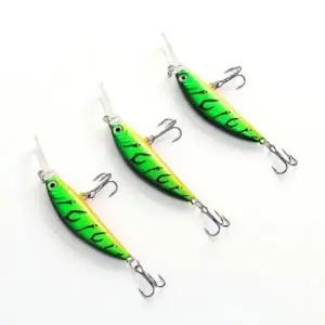 [RIZPICK]싱킹 미노우 루어 3p세트 S50-05 배스 낚시 가짜미끼