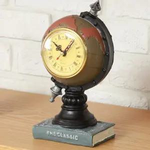 데일리데코 지구본 탁상 시계