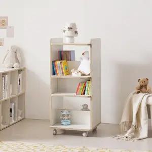 라벨라F 그라미 3단 회전 이동 책장 472