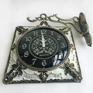 데일리데코 스페셜 양면 벽시계-아이보리