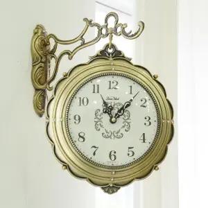 데일리데코 루라나 인테리어 엔틱 양면 벽시계