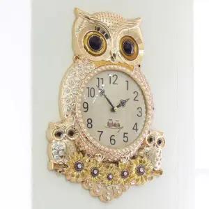 데일리데코 풍수인테리어 도보로 부엉이 벽시계