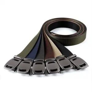 무광 나일론 벨트 원터치 버클 남자 캐주얼 6색 남성벨트 캔버스벨트 남학생벨트