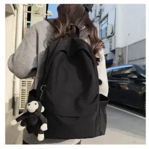 학생 입학 가방 블랙 심플 디자인 책가방 스쿨백 백팩 대학생가방 중학생가방