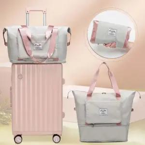 접이식 기내 수화물 가방 접는 여행 캐리어 위 2박3일 해외 보조 1박2일 여행용 보스턴백